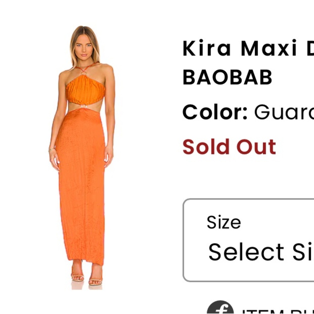Orange Halter Sleeveless Bodycon Maxi Dress